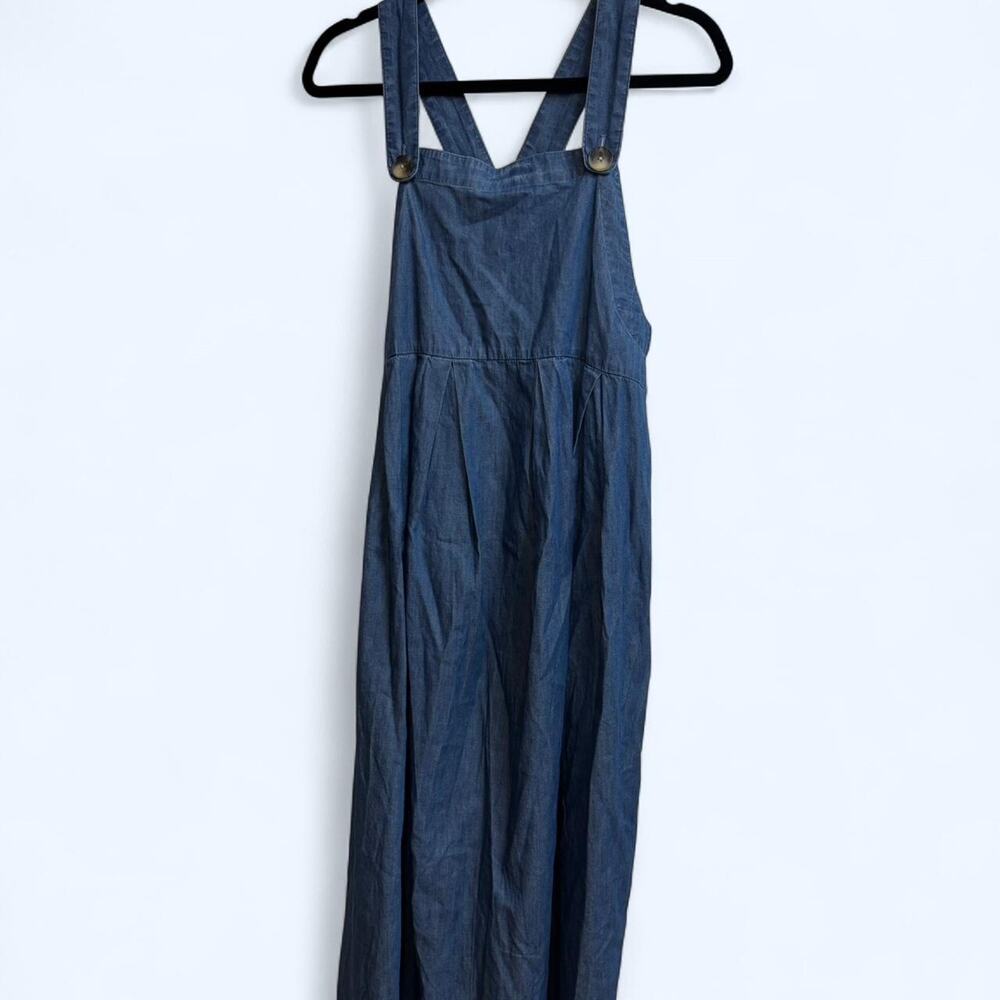Vero moda maternity denim pinafore maxi